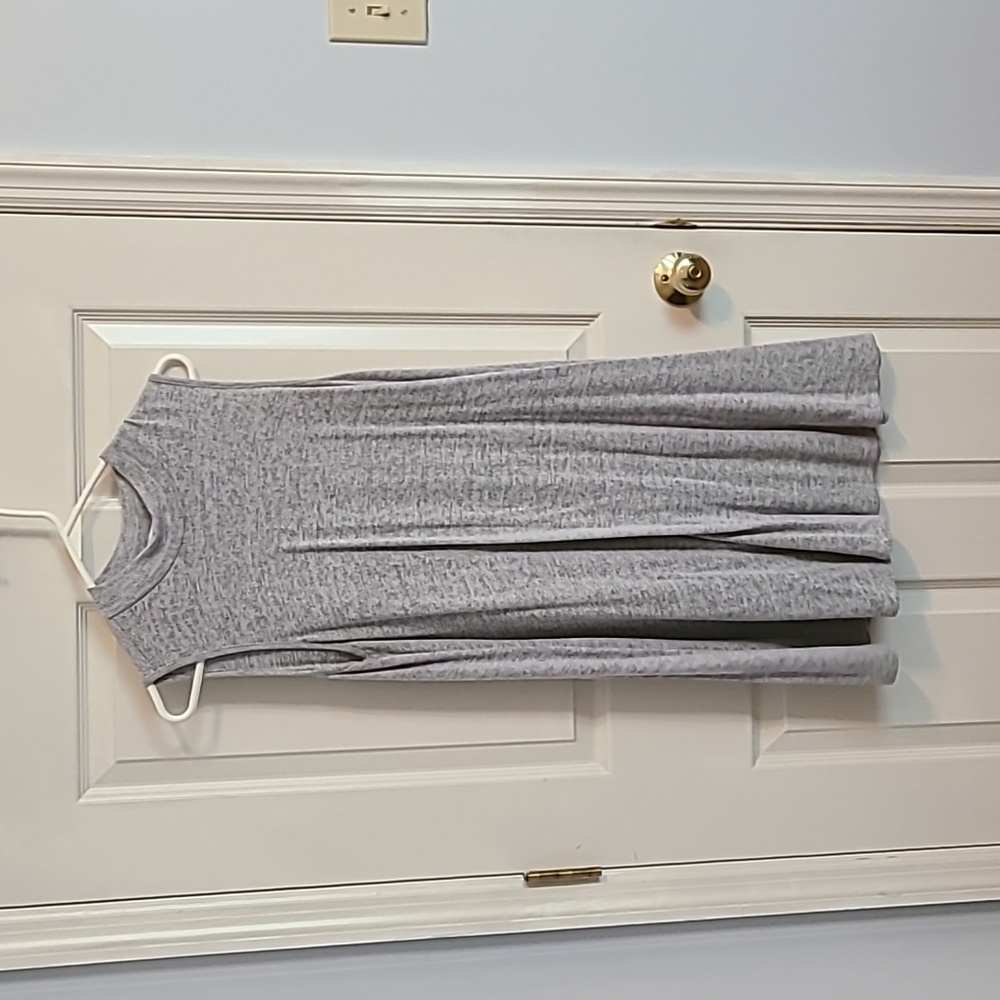 Size large, grey dress